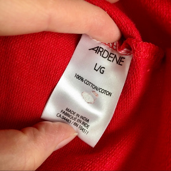 Cropped Classic Coca~Cola Hoodie NWOT - Picture 8 of 14